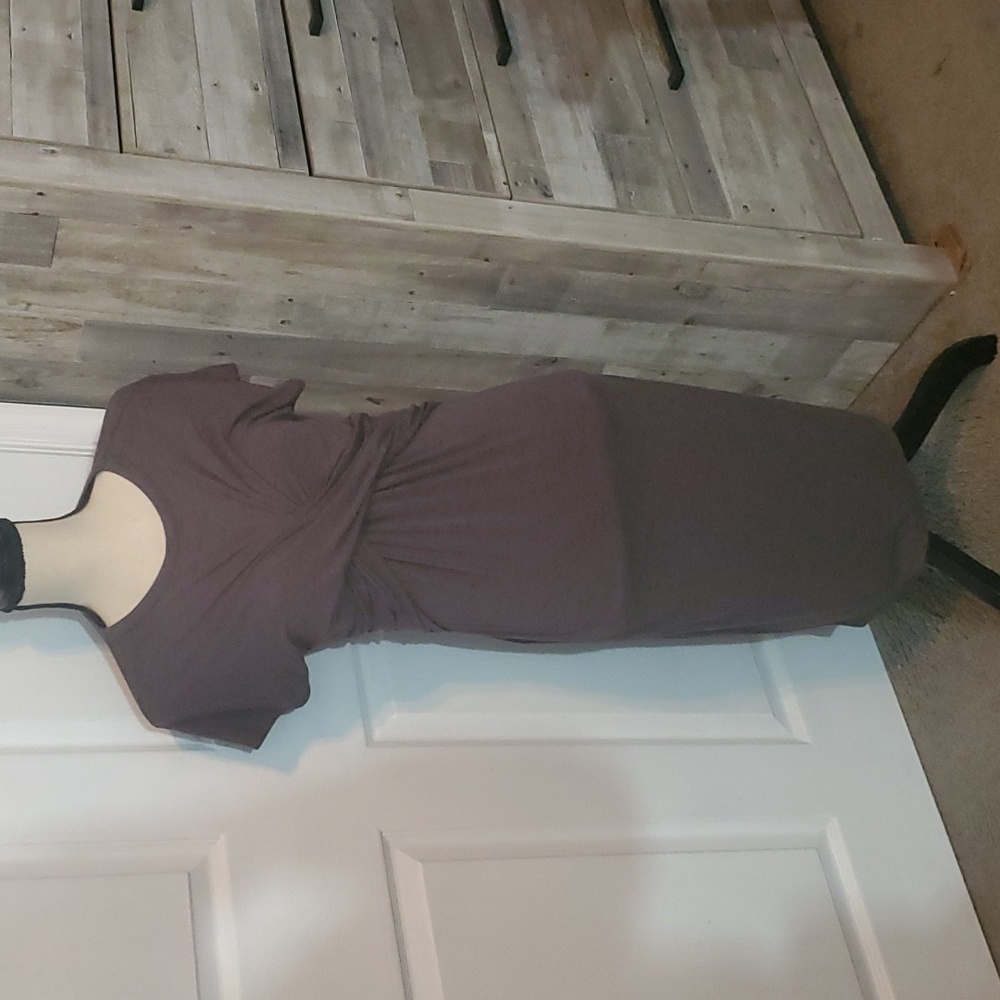 Motherhood Maternity Olive Tshirt dress Size Small